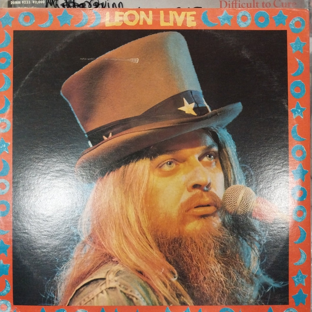 LEON RUSSEL - LEON LIVE (USED VINYL 1973 U.S. 3LP M- EX-)