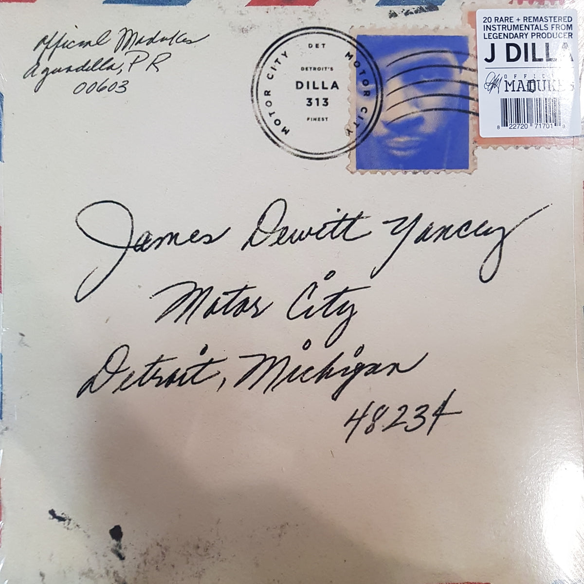 J DILLA - MOTOR CITY VINYL