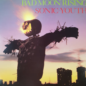 SONIC YOUTH - BAD MOON RISING (USED VINYL 1988 AUS M-/EX+)