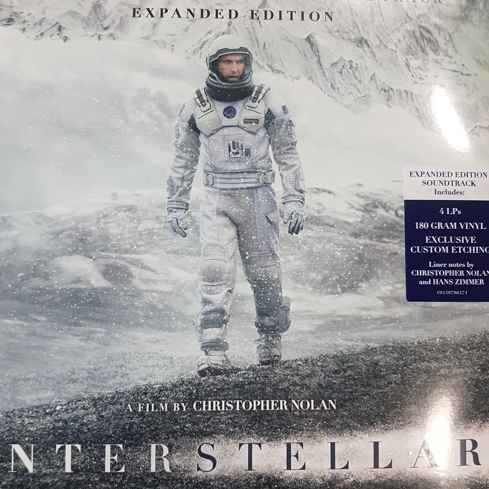 HANS ZIMMER - INTERSTELLAR (ETCHED) (4LP) VINYL