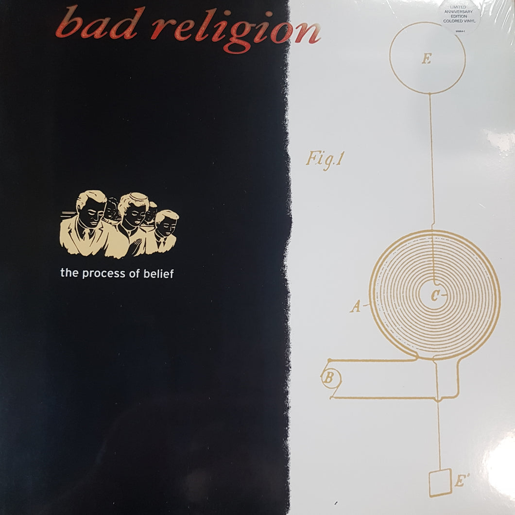BAD RELIGION - THE PROCESS OF BELIEF (COLOURED) VINYL
