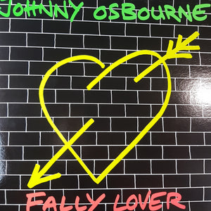 JOHNNY OSBOURNE - FALLY LOVER (USED VINYL 2012 UK EX+/EX+)