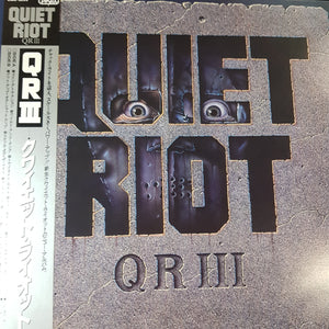 QUIET RIOT - QR III (USED VINYL 1986 JAPANESE M-/M-)