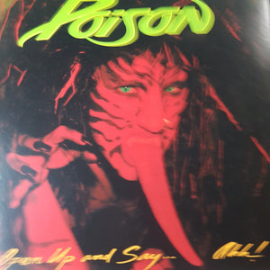 POISON - OPEN IP AND SAY ... AHH! (USED VINYL 2017 US M-/M-)