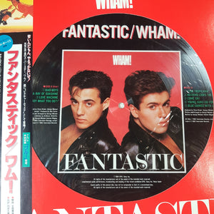 WHAM! - FANTASTIC (PICTURE DISC) (USED VINYL 1984 JAPANESE M-/M-)