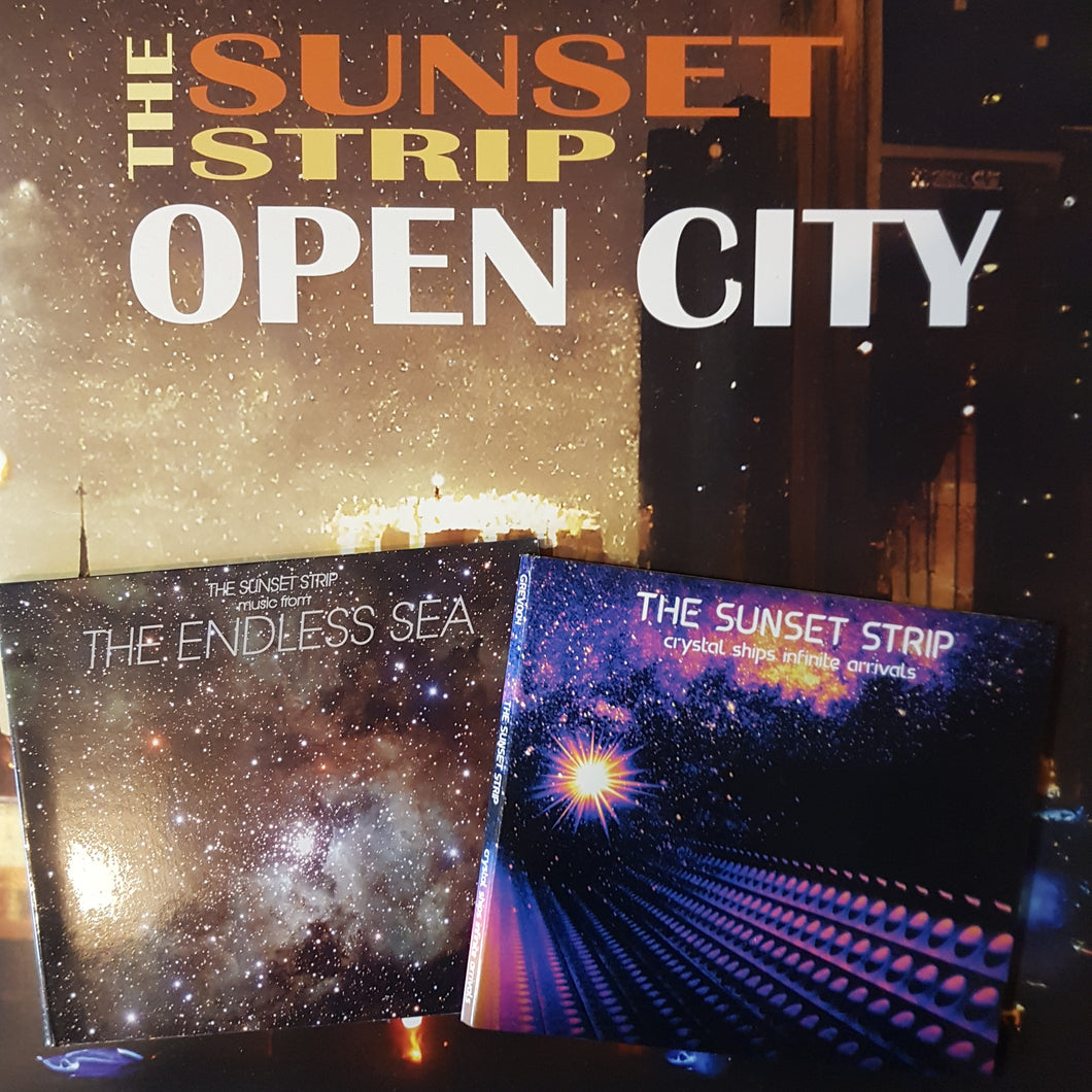 SUNSET STRIP - OPEN CITY (PACK ONE) (2LP + 2CDs) (COLOURED) VINYL