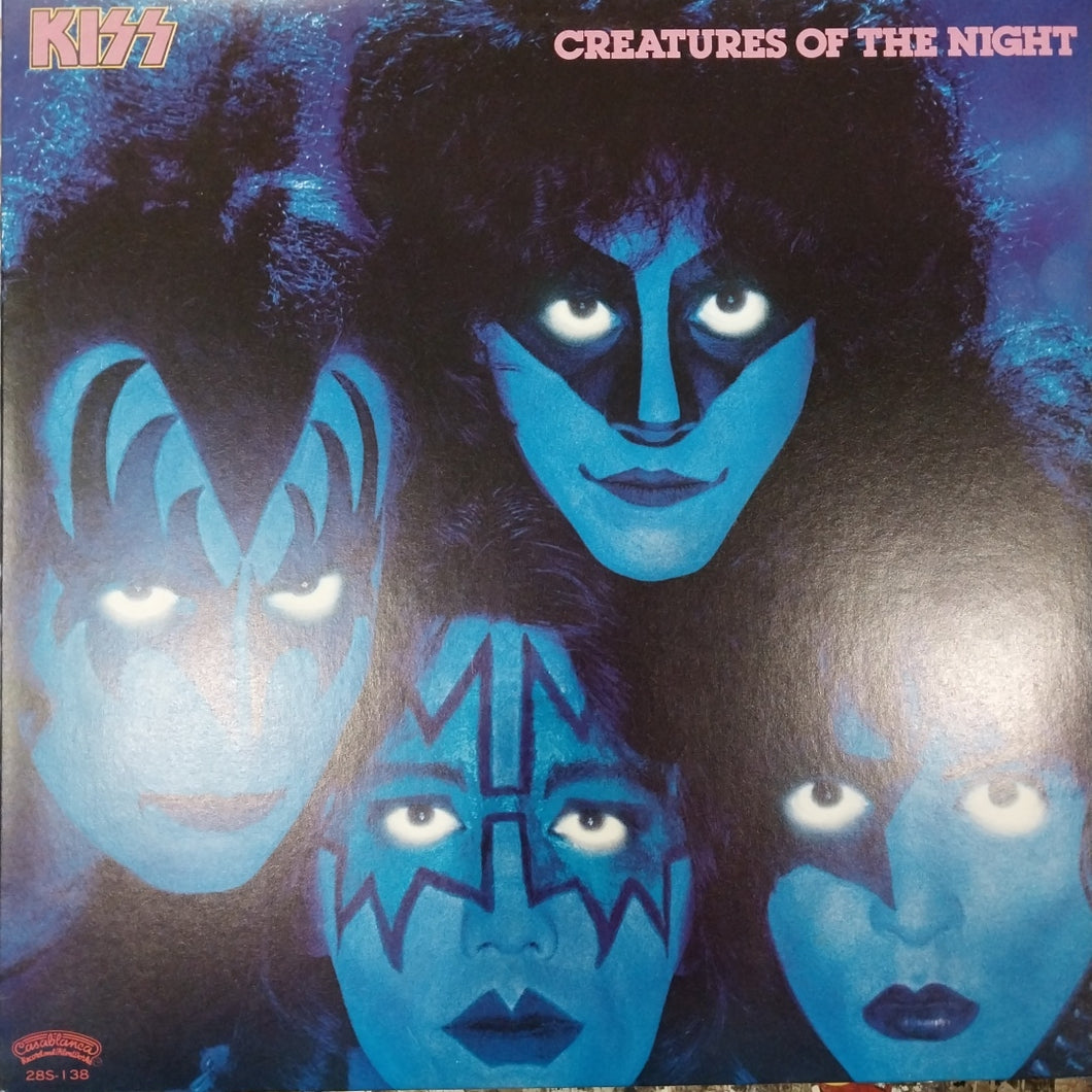 KISS - CREATURES OF THE NIGHT (USED VINYL 1982 US EX+/EX+)