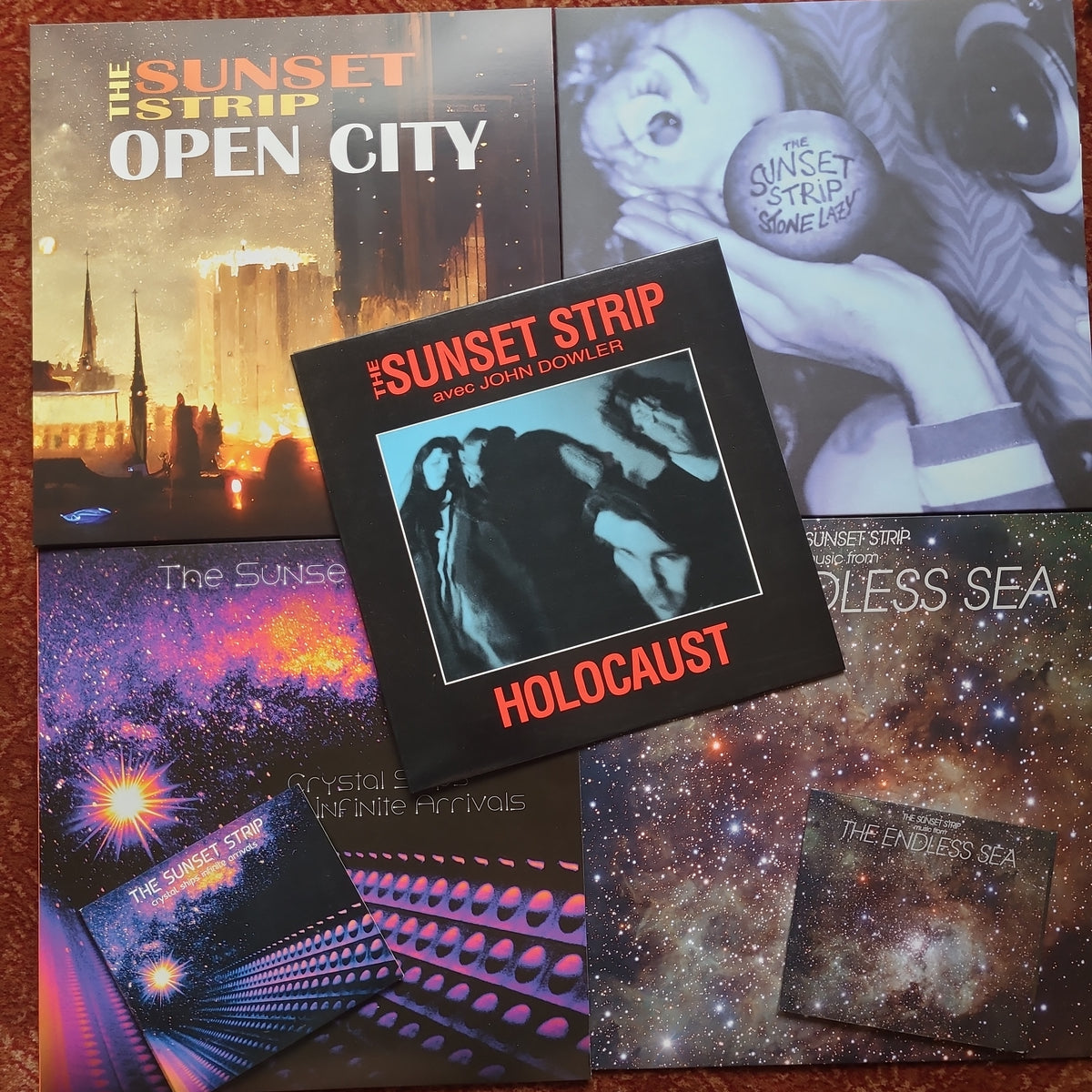 SUNSET STRIP - OPEN CITY (PACK THREE) (5LPS+ 1X10"+2CD) (COLOURED) VINYL