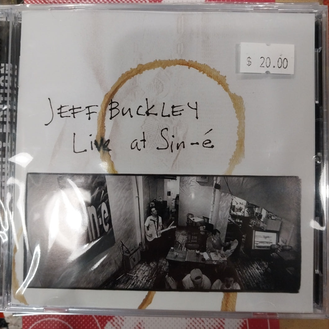 JEFF BUCKLEY - LIVE AT SIN-E CD