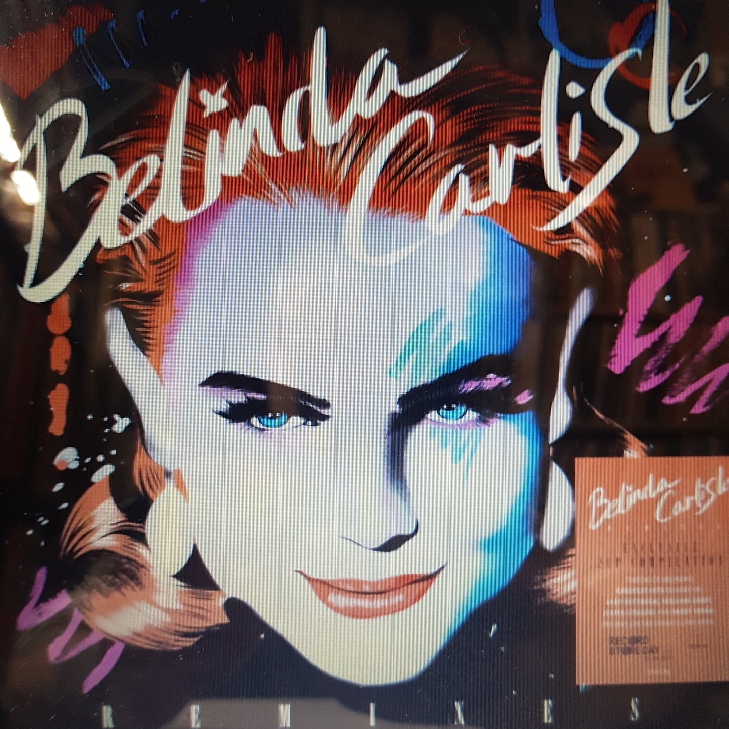 BELINDA CARLISLE - REMIXED (CLEAR COLOURED) (2LP) RSD 2023 VINYL