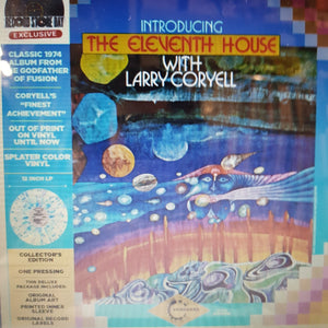 LARRY CORYELL - INTRODUCING THE ELEVENTH HOUSE (DELUXE) (CLEAR, BLUE AND PURPLE COLOURED) RSD 2023 VINYL
