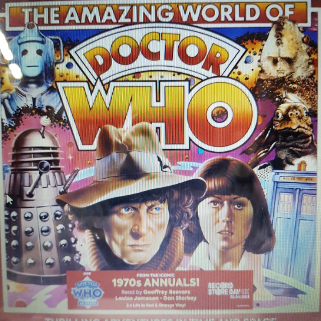 VARIOUS ARTISTS  - DOCTOR WHO AMAZING WORLD OF DOCTOR WHO (COLOURED) (2LP) RSD 2023 VINYL