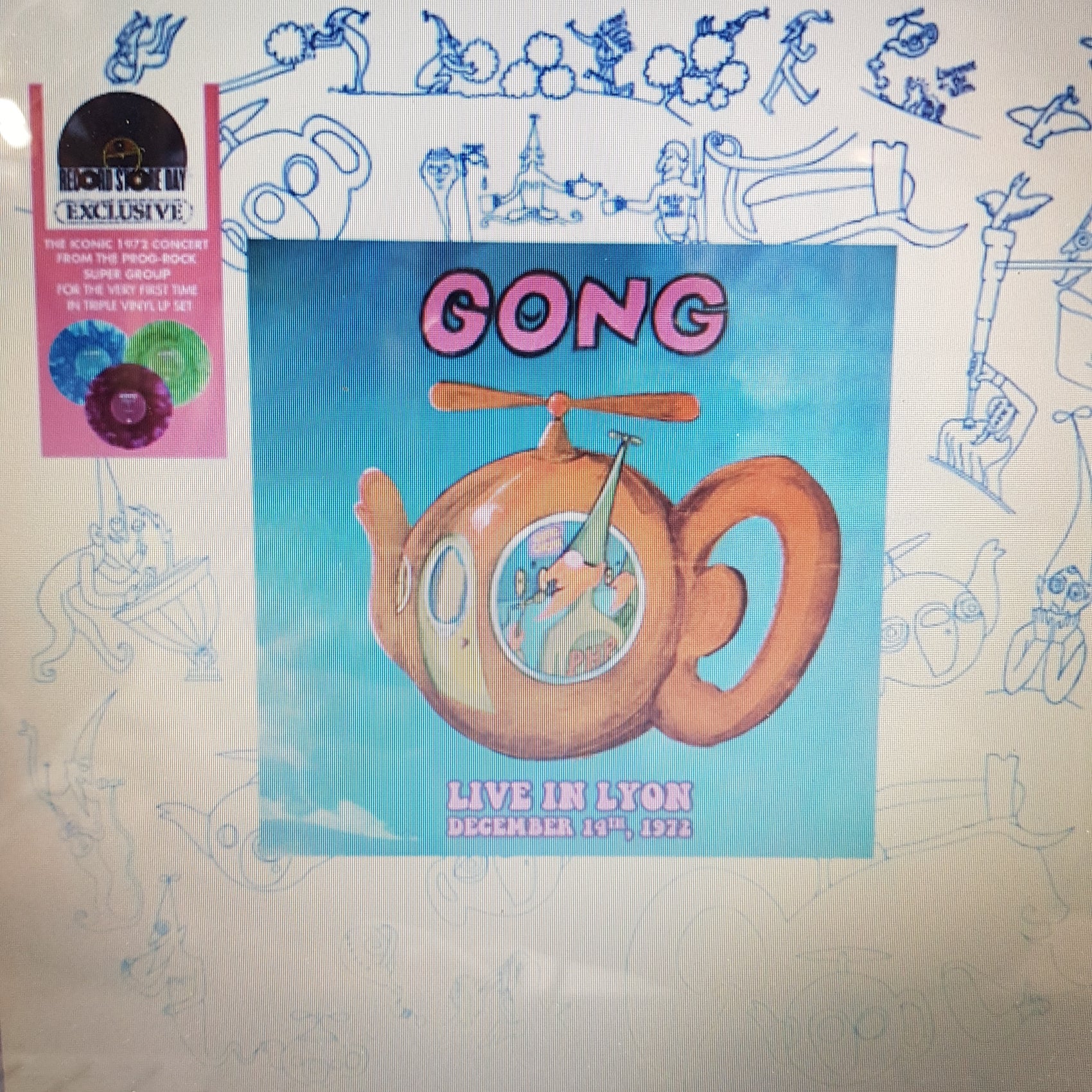 GONG - LIVE IN LYON (COLOURED) (2LP) RSD 2023 VINYL