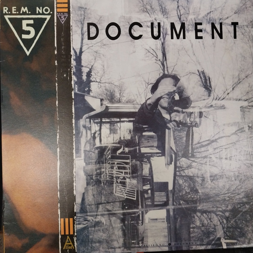 R.E.M. - DOCUMENT (USED VINYL 1987 IRISH EX+ EX+)