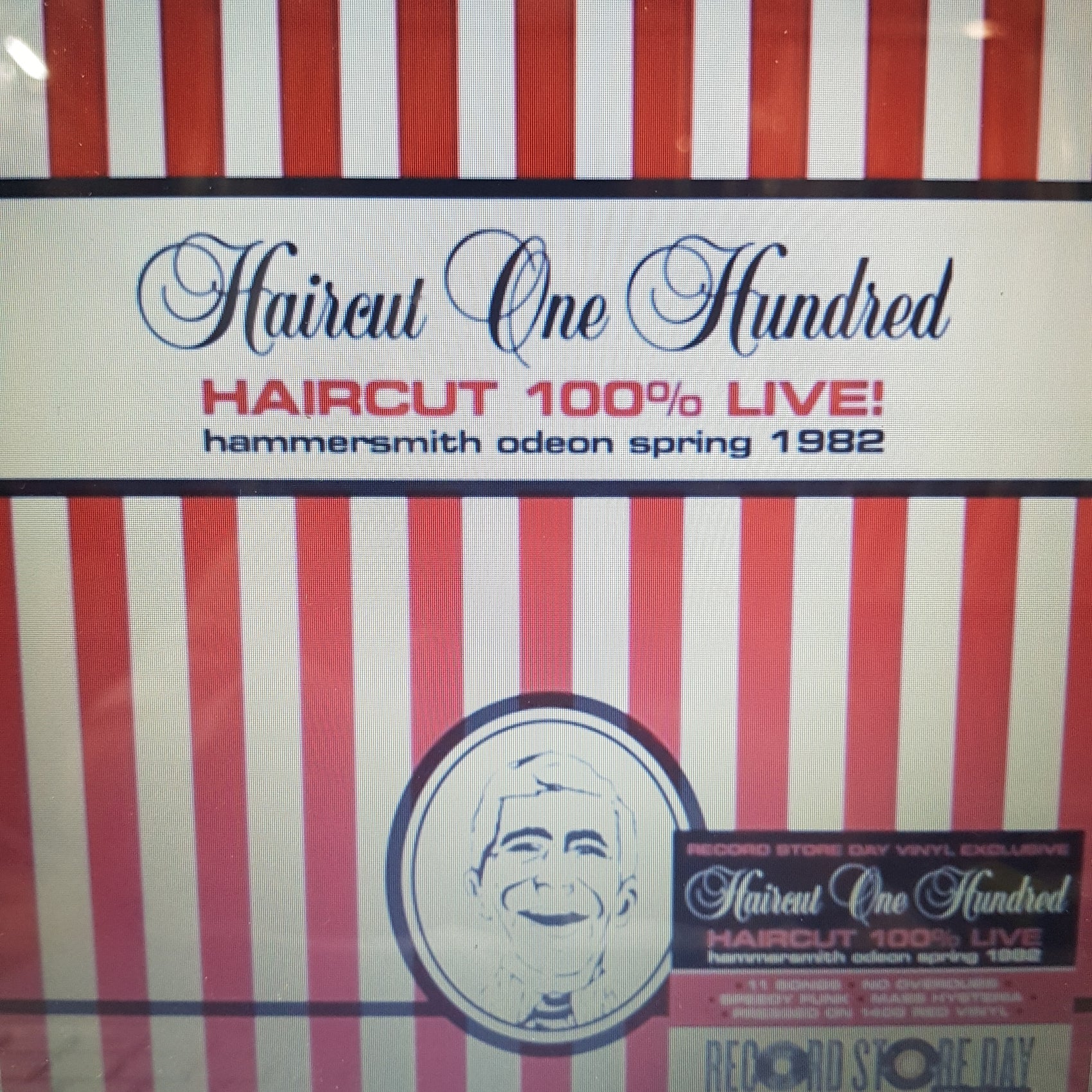 HAIRCUT 100 - LIVE AT HAMMERSMITH 1983 (RED COLOURED) RSD 2023 VINYL