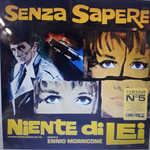ENNIO MORRICONE - SENZA SAPERE NIENTE DI LEI (YELLOW COLOURED) RSD 2023 VINYL