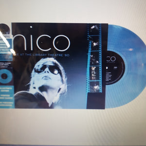NICO - LIVE AT THE LIBRARY THEATRE '80 (CLEAR COLOURED) RSD 2023 VINYL