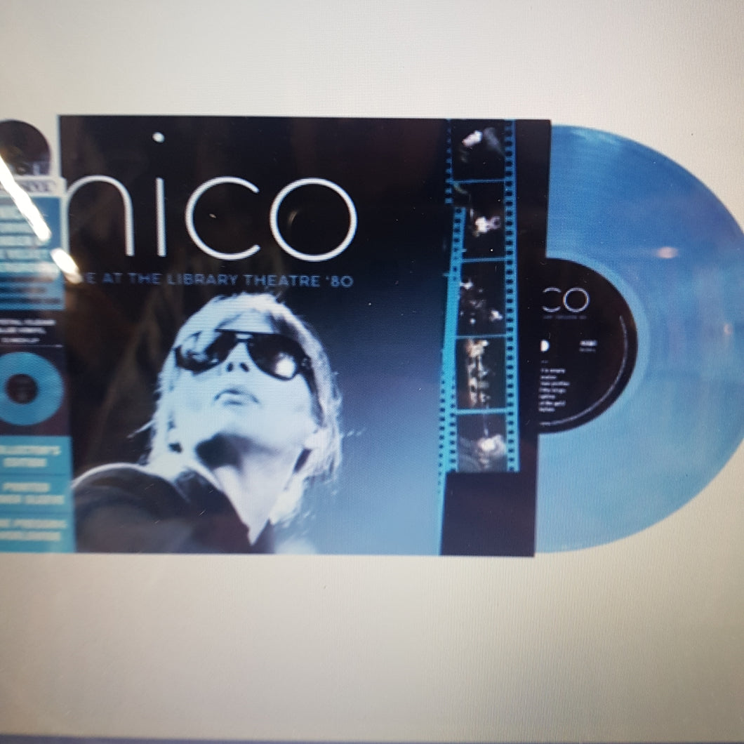 NICO - LIVE AT THE LIBRARY THEATRE '80 (CLEAR COLOURED) RSD 2023 VINYL