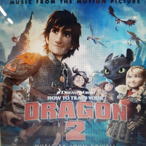 JOHN POWELL - HOW TO TRAIN YOUR DRAGON 2 O.S.T. (RED COLOURED) RSD 2023 VINYL
