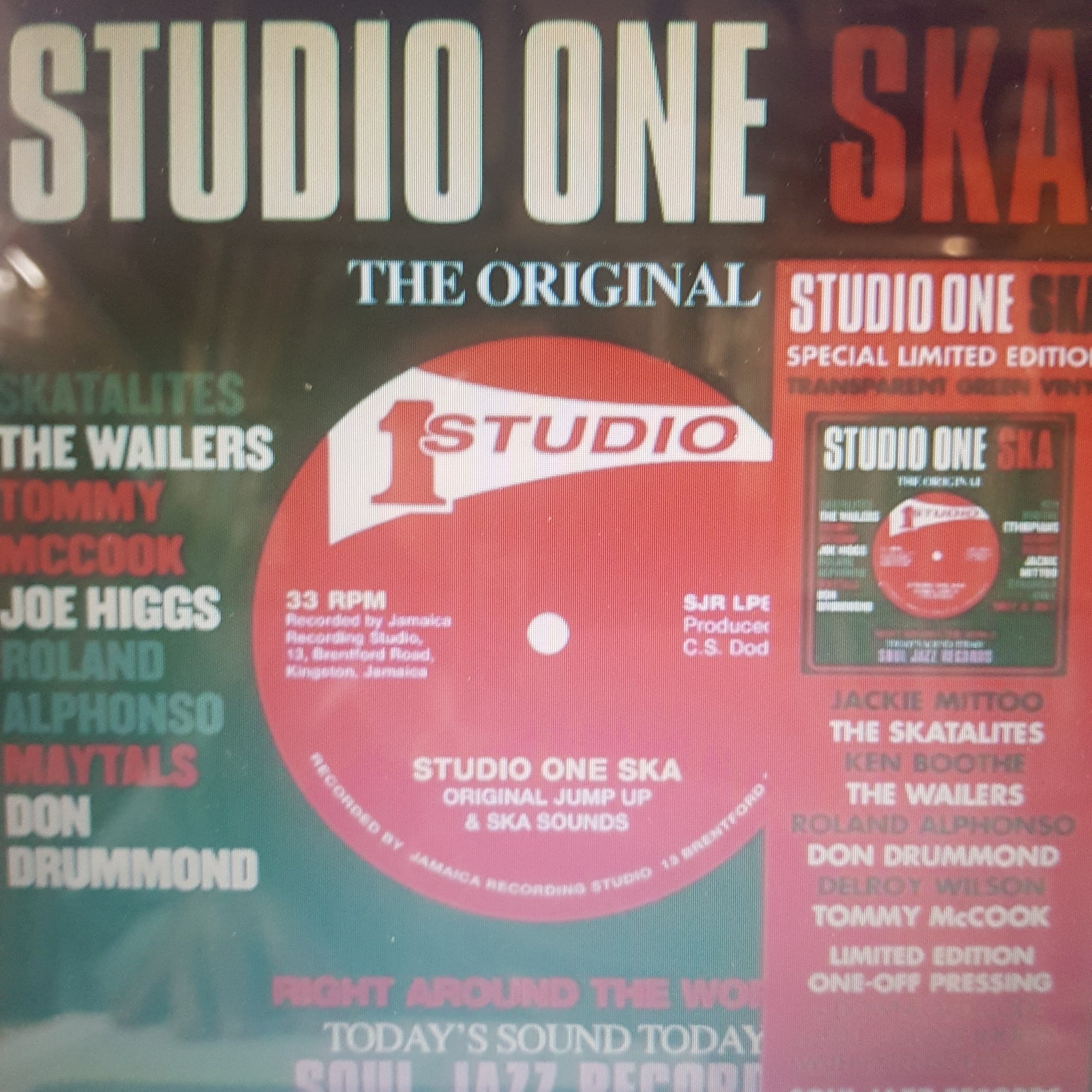 VARIOUS ARTISTS - SOUL JAZZ RECORDS PRESENTS: STUDIO ONE SKA (COLOURED) (2LP) RSD 2023 VINYL