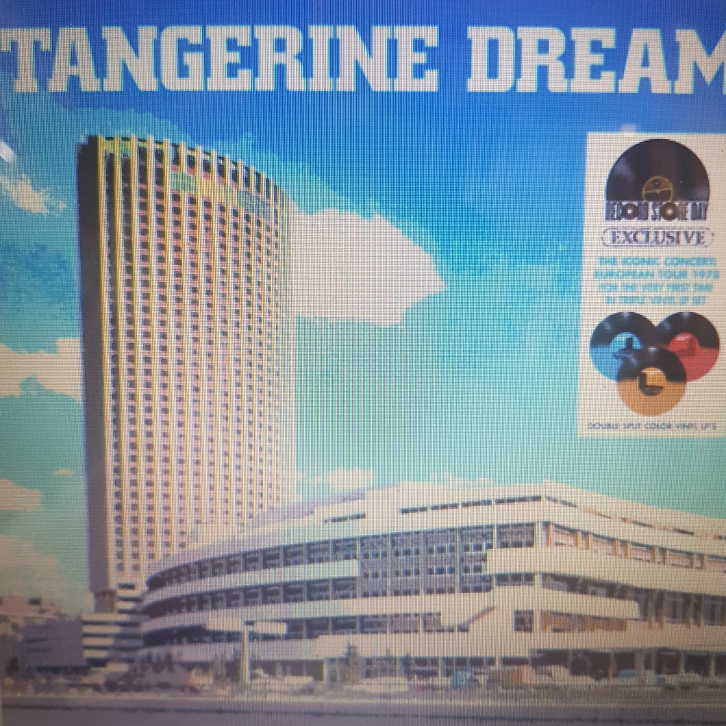 TANGERINE DREAM - LIVE IN PARIS (COLOURED) (3LP) RSD 2023 VINYL