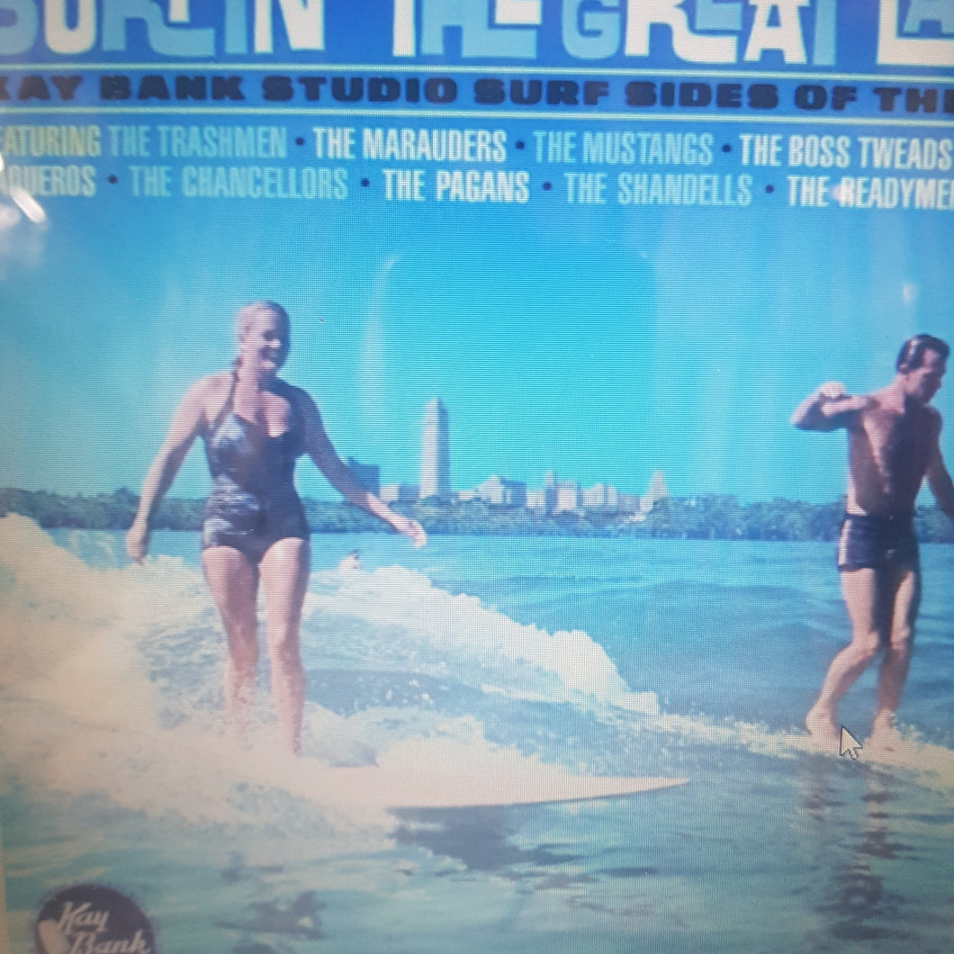 VARIOUS ARTISTS - SURFIN THE GREAT LAKES: KAY BANK STUDIO SURF SIDES OF THE 1960s RSD 2023 VINYL