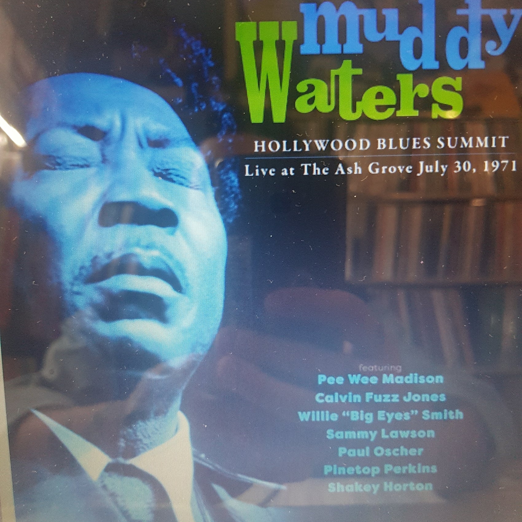 MUDDY WATERS - HOLLYWOOD BLUES SUMMIT 1971VINYL
