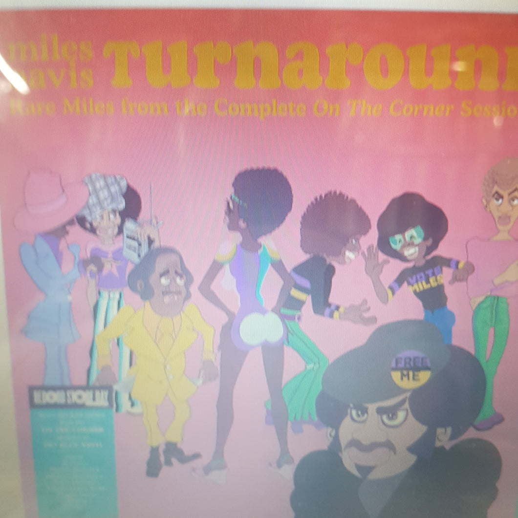 MILES DAVIS - TURNAROUND: UNRELEASED RARE VINYL FROM THE CORNER SESSIONS (COLOURED) VINYL