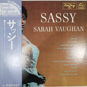 SARAH VAUGHAN - SASSY (USED VINYL 1980 JAPAN M- EX+)