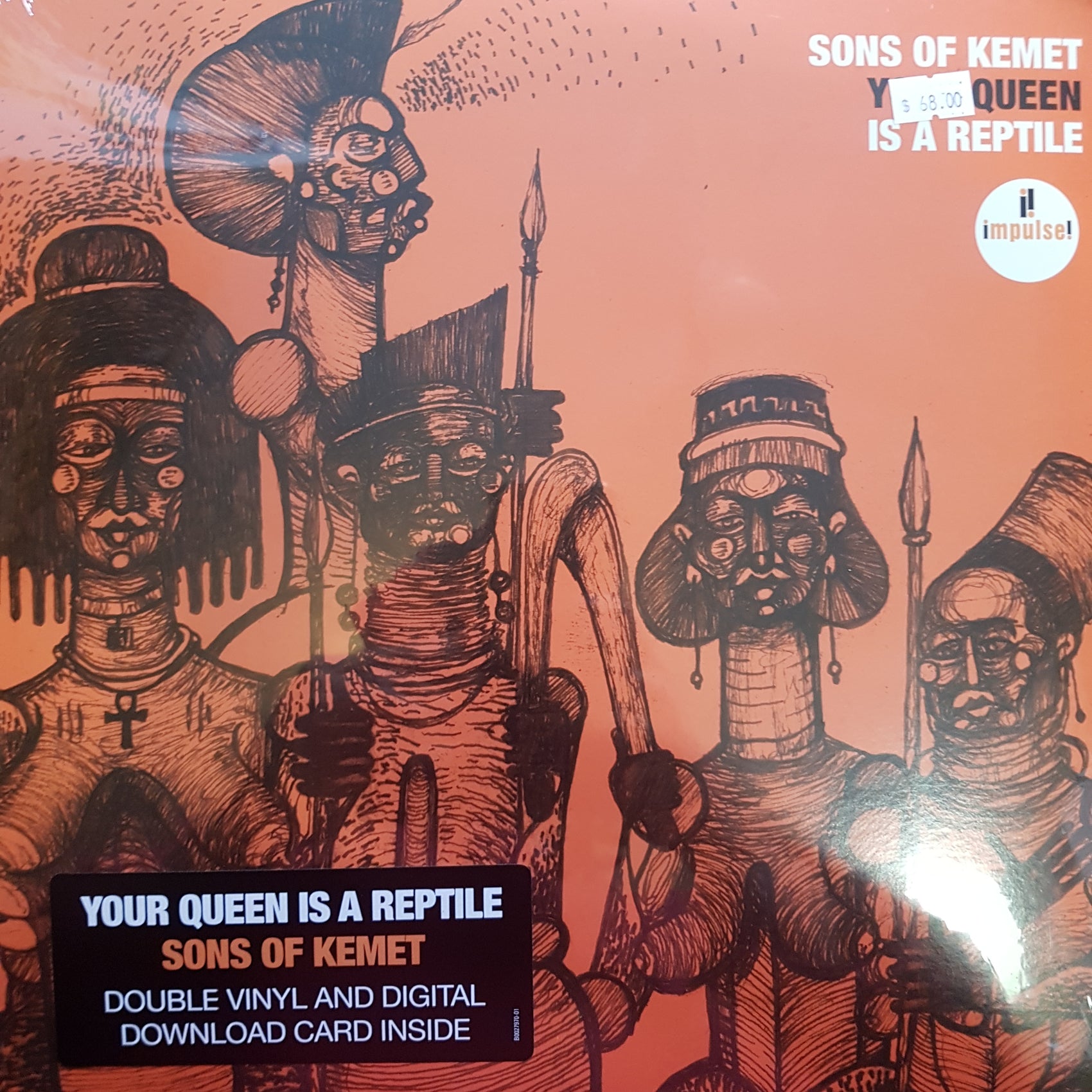 SONS OF KEMET - YOUR QUEEN IS A REPTILE (2LP) VINYL