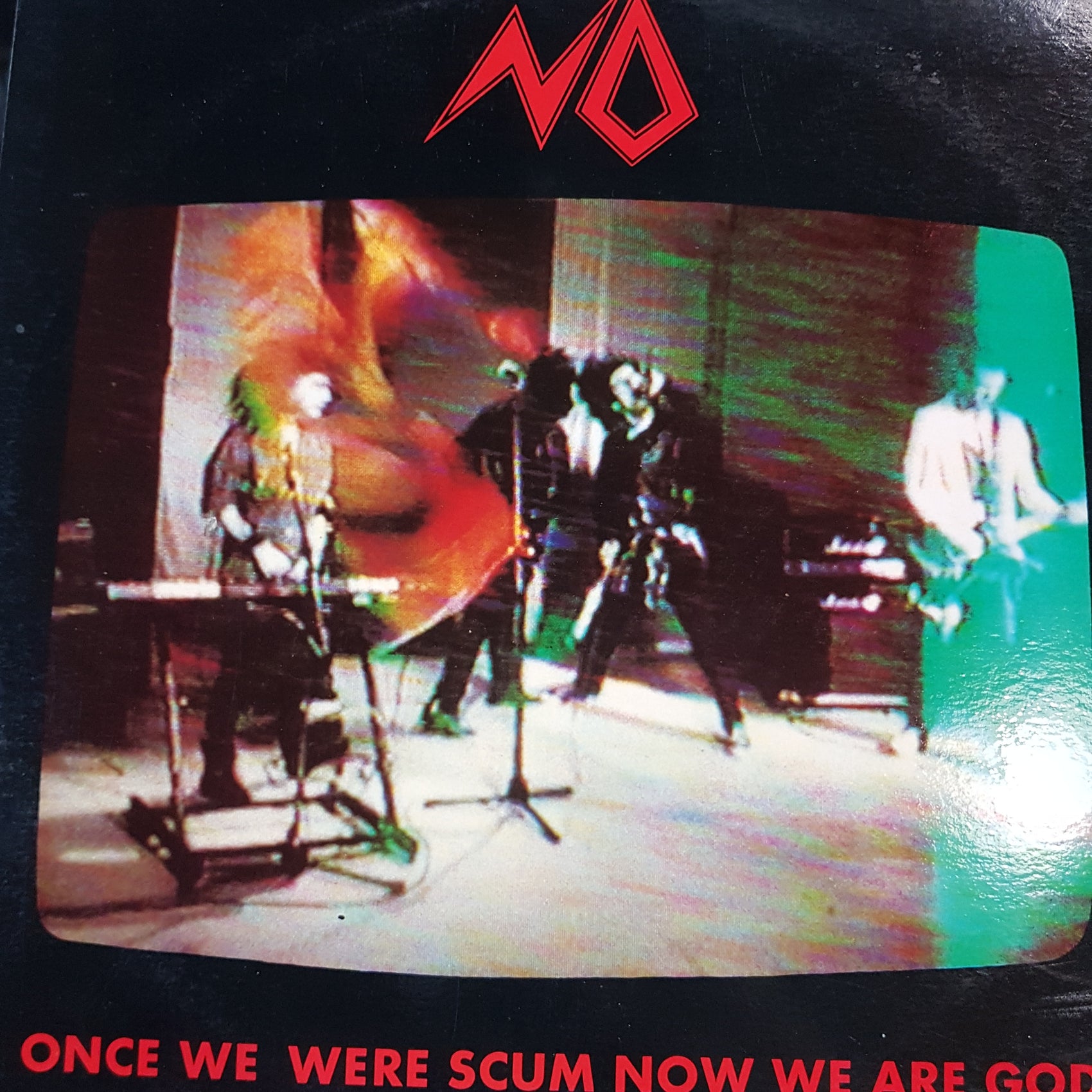 NO - ONCE WE WERE SCUM NOW WE ARE GOD (USED VINYL 1989 AUS M-/ M-)