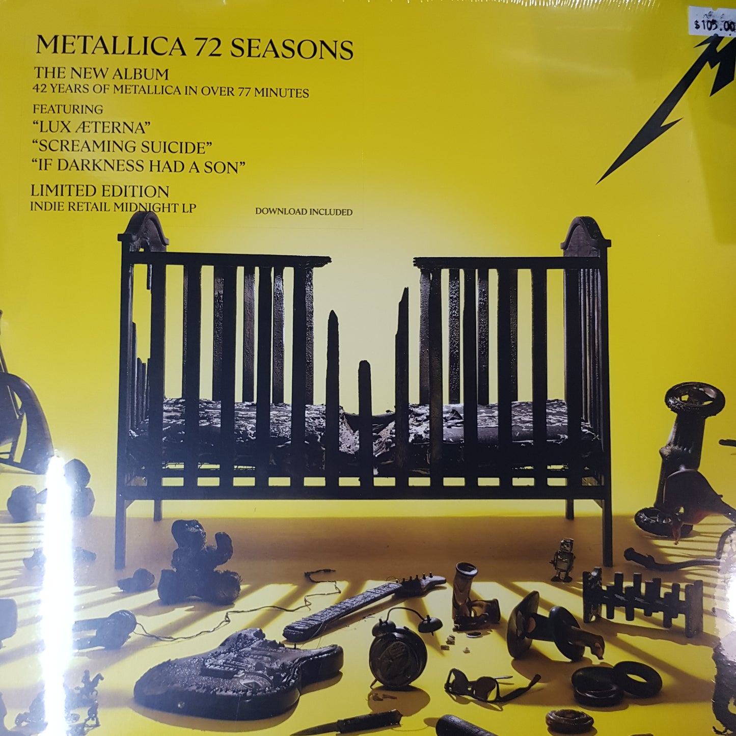 METALLICA - 72 SEASONS (INDIR PURPLE COLOURED) (2LP) VINYL