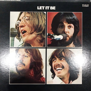 BEATLES - LET IT BE (USED VINYL 1974 JAPAN EX+ EX+)