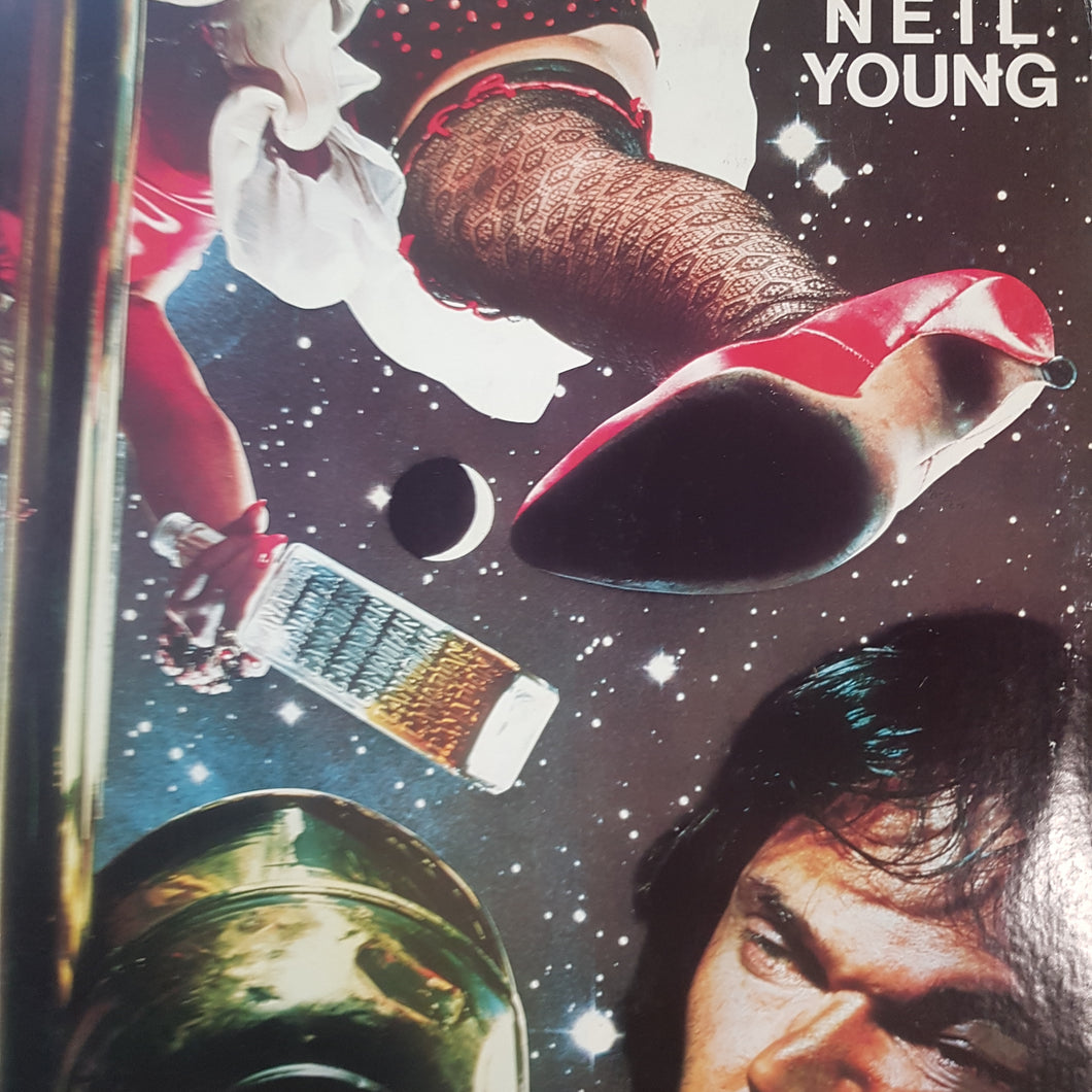 NEIL YOUNG - AMERICAN STARS 'N BARS (USED VINYL 1977 JAPANESE EX+/EX)