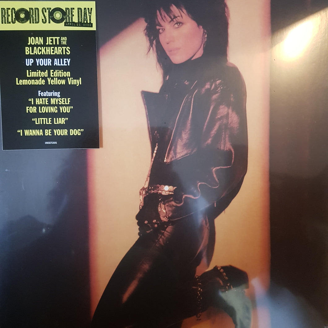 JOAN JETT AND THE BLACKHEARTS - UP YOUR ALLEY (COLOURED) RSD 2023 VINYL