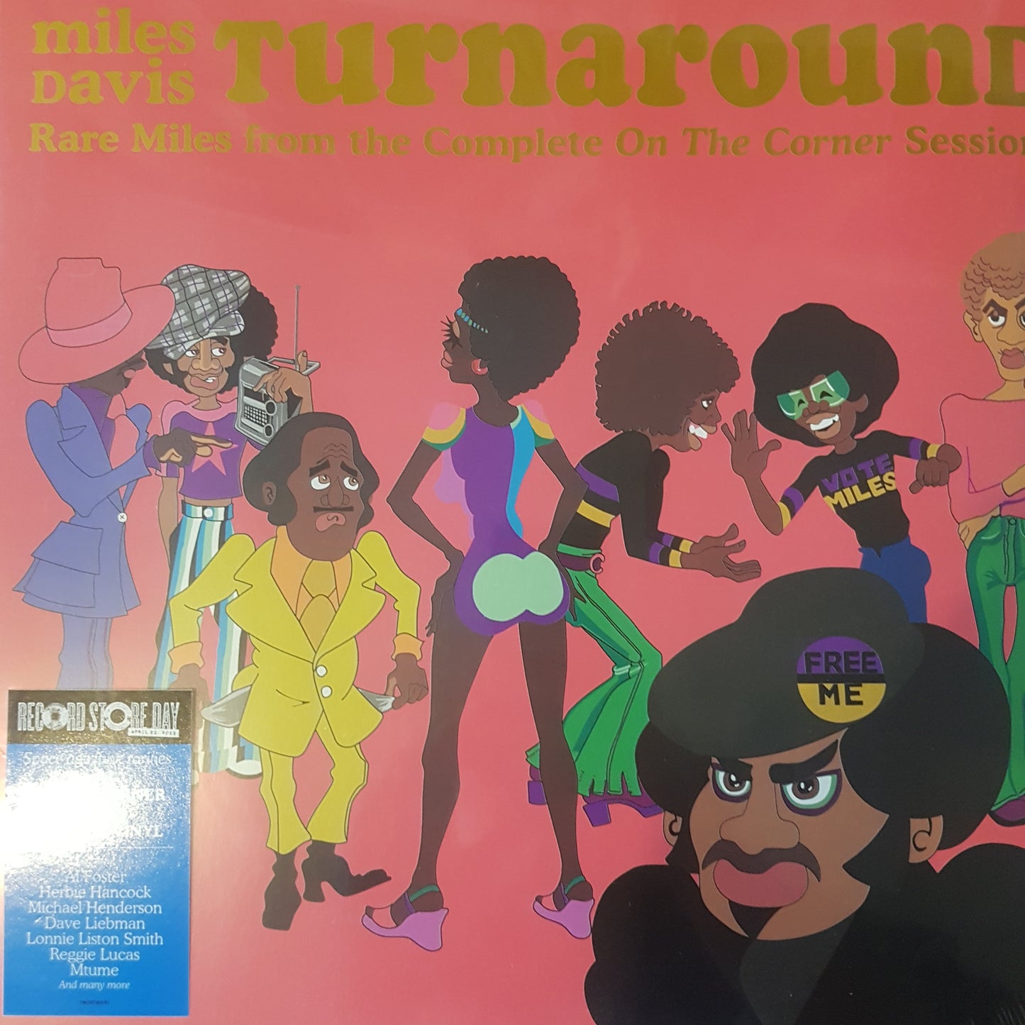MILES DAVIS - TURNAROUND(SKY BLUE COLOURED) RSD 2023 VINYL