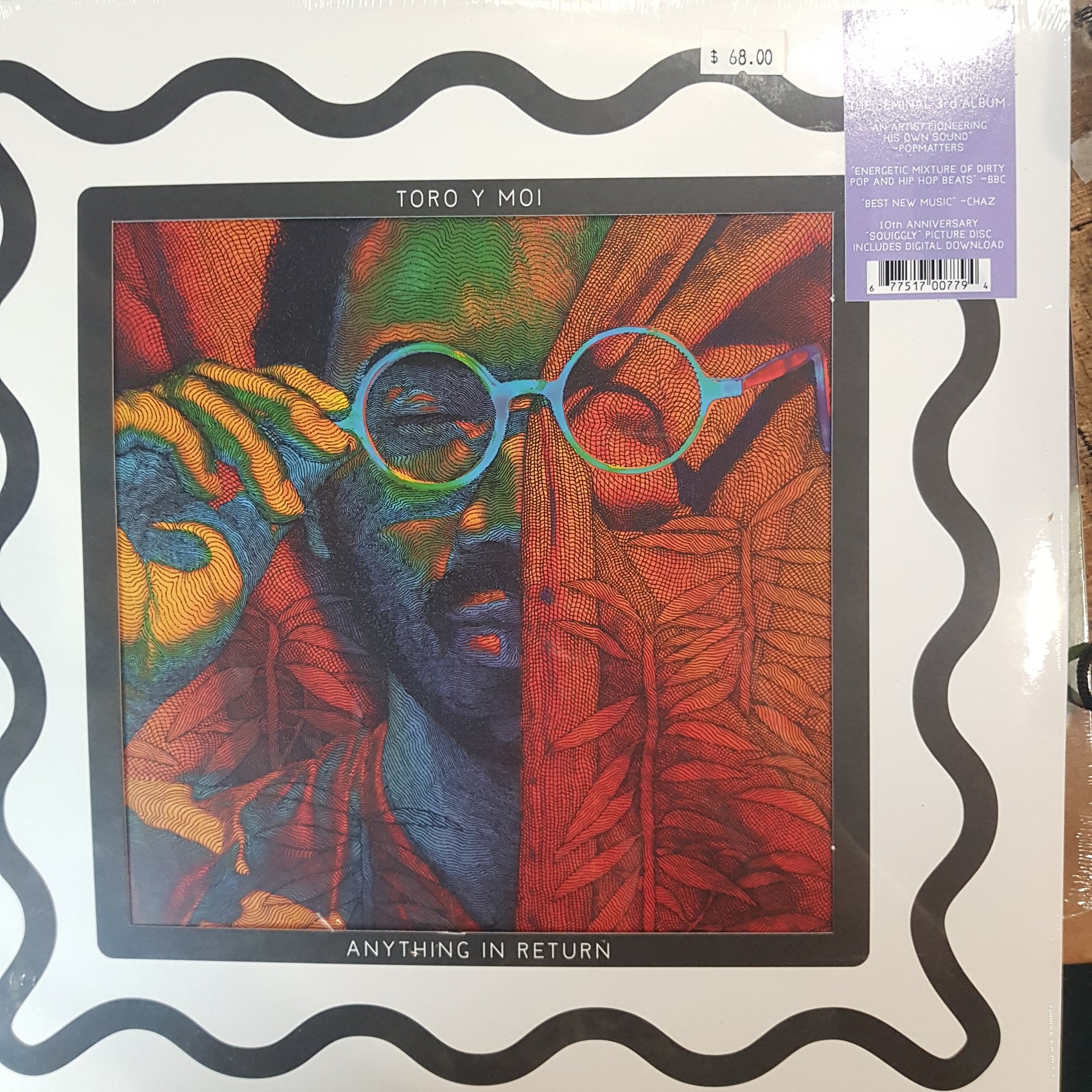 TORO Y MOI - ANYTHING IN RETURN (PIC DISC) 10TH ANNIVERDARY) VINYL