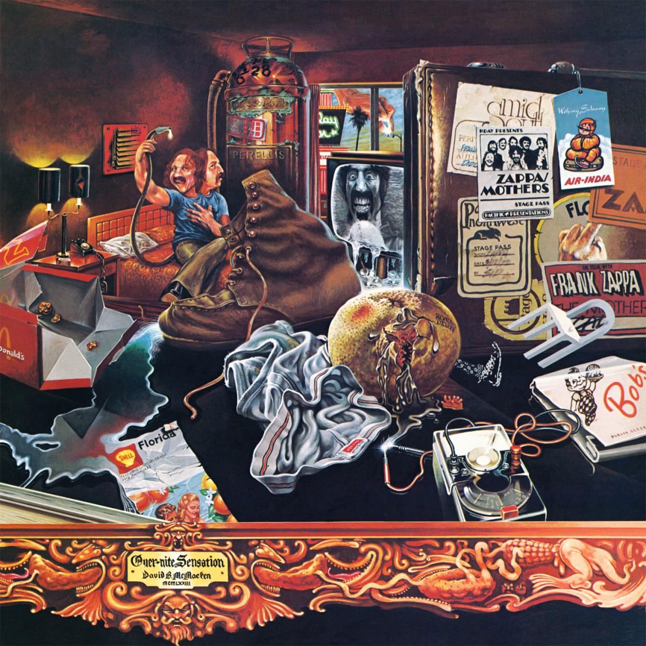 FRANK ZAPPA - OVER NITE SENSATION VINYL