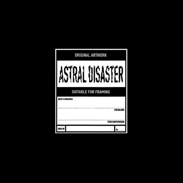 COIL - ASTRAL DISASTER (PRESCRIPTION EDITION) (YELLOW COLOURED) VINYL