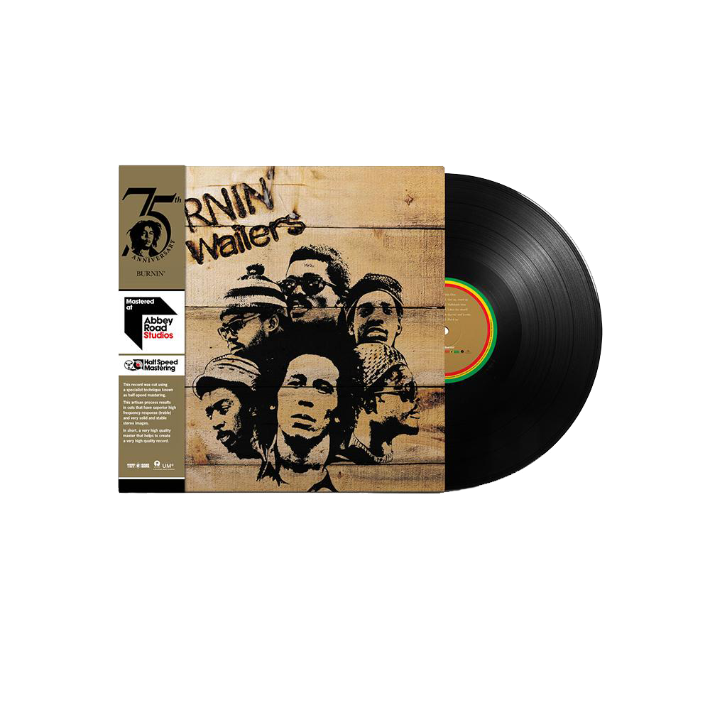 BOB MARLEY & THE WAILERS - BURNIN' (35TH ANNIVERSARY) (HALF SPEED MASTERED) VINYL