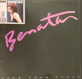 PAT BENATAR - LIVE FROM EARTH (USED VINYL 1983 AUS M-/EX)
