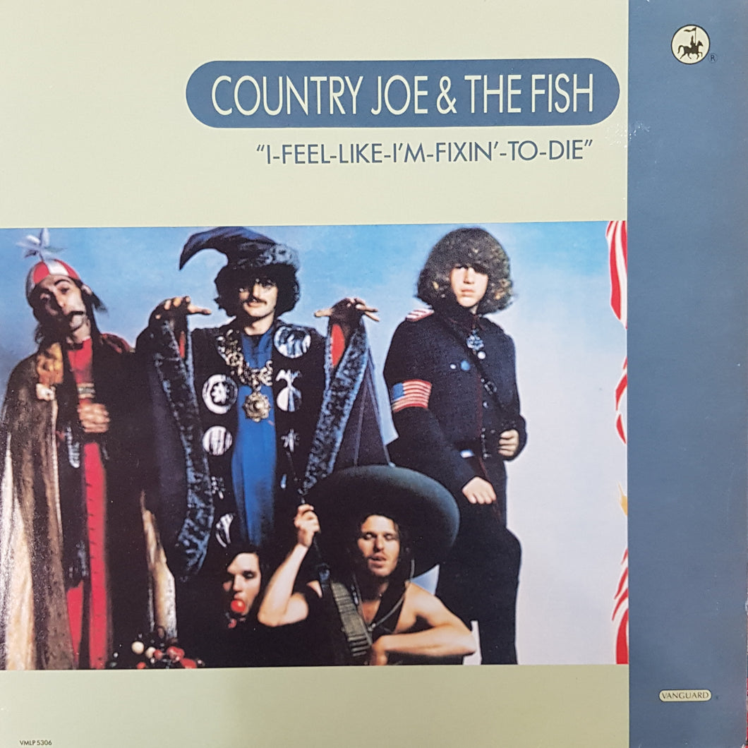 COUNTRY JOE & THE FISH - I-FEEL-LIKE-IM-FIXIN-TO-DIE (USED VINYL 1987 UK M-/EX+)