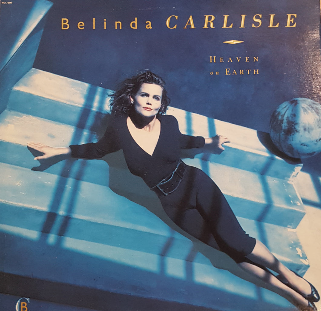BELINDA CARLISE - HEAVEN ON EARTH (USED VINYL 1987 JAPANESE M-/EX+)