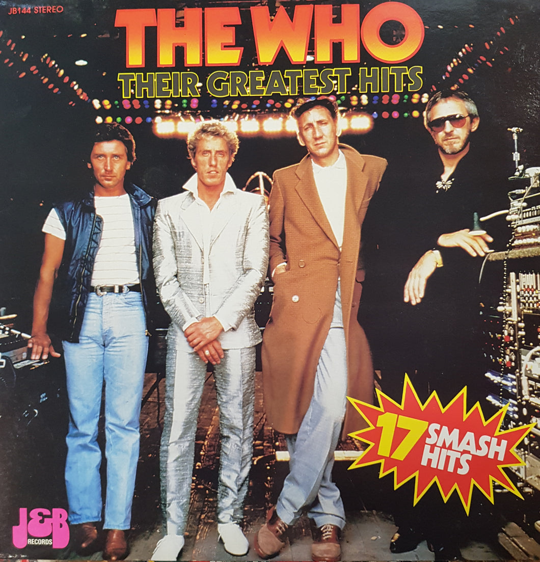 WHO - THEIR GREATEST HITS (USED VINYL RECORD M-/EX+)