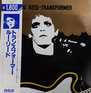 LOU REED - TRANSFORMER (USED VINYL 1982 JAPANESE M-/EX+)