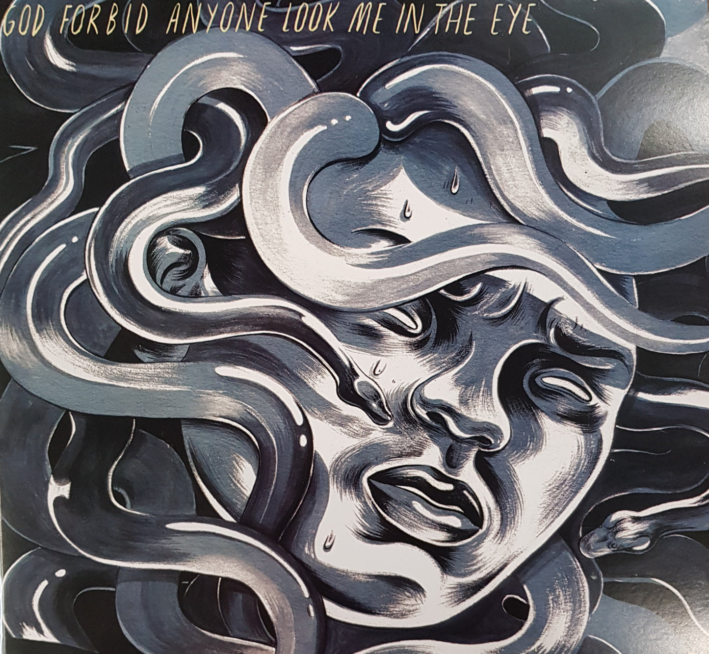 TWO STEPS ON THE WATER - GOD FORBID ANYONE LOOK ME IN THE EYE (WHITE COLOURED) VINYL