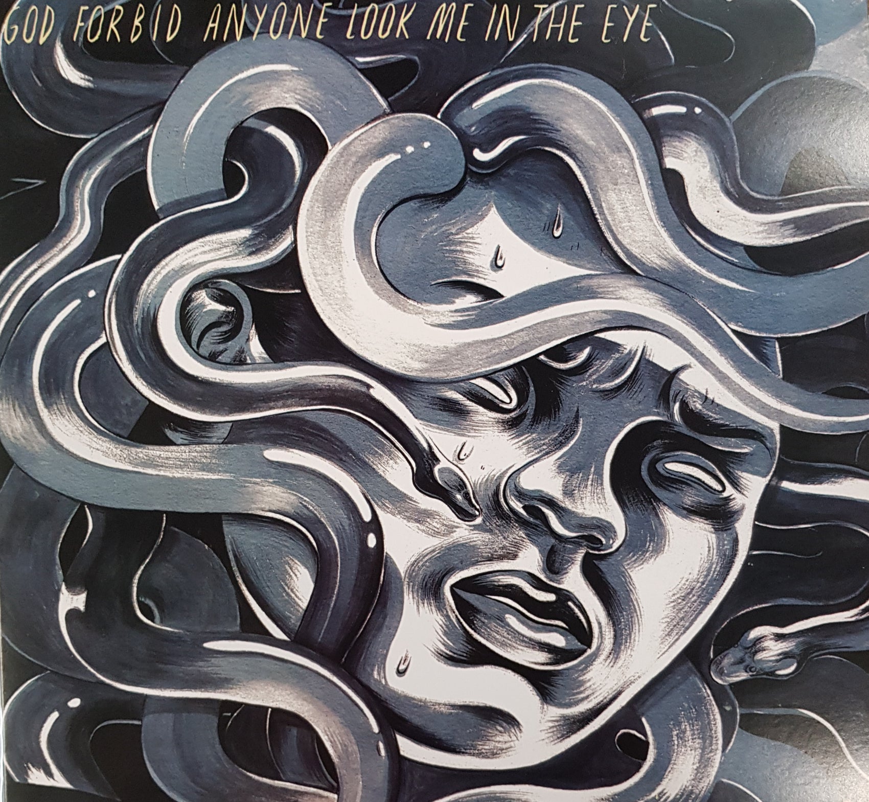 TWO STEPS ON THE WATER - GOD FORBID ANYONE LOOK ME IN THE EYE (WHITE COLOURED) VINYL