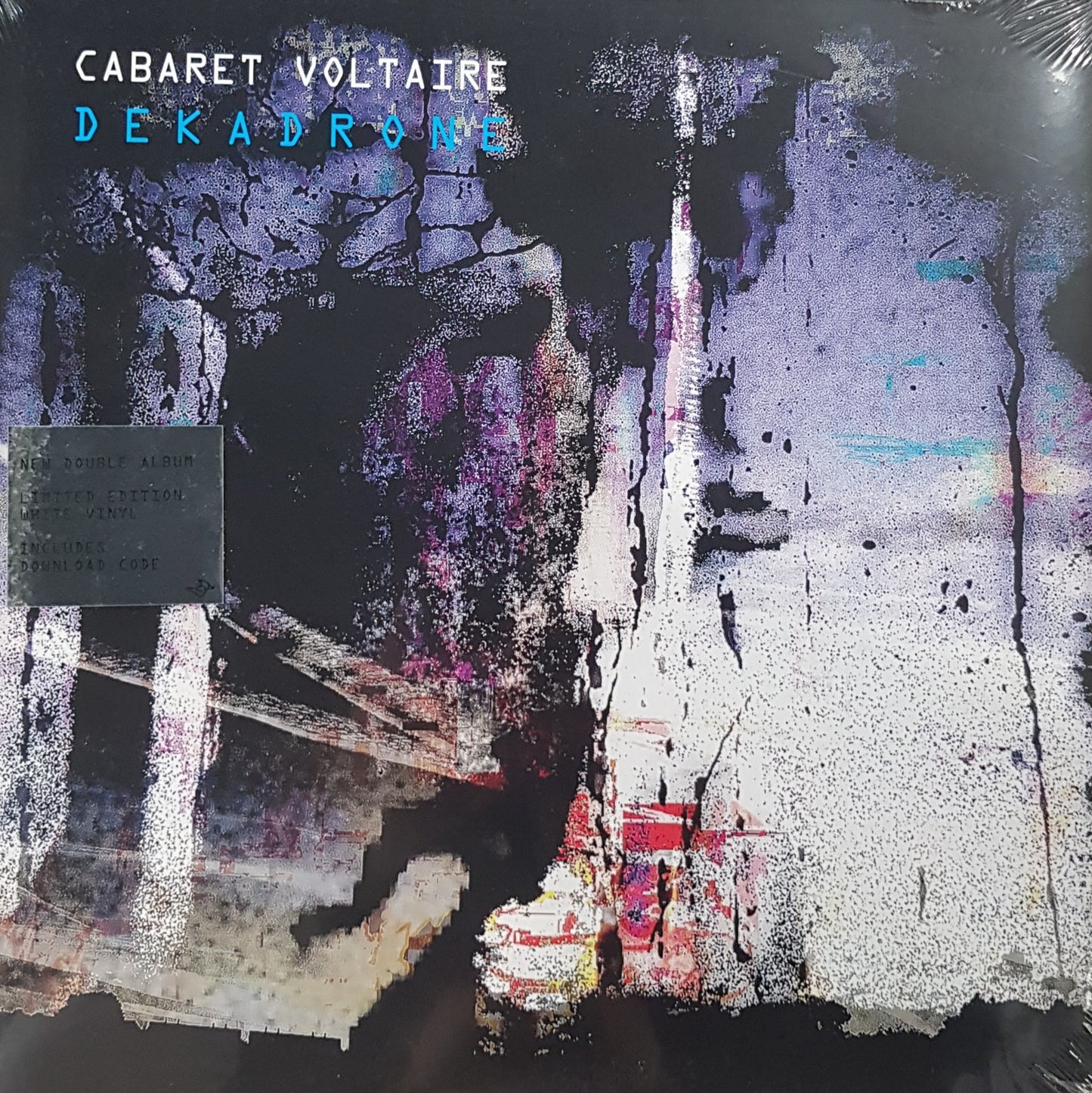 CABARET VOLTAIRE - DEKADRONE (2LP) (WHITE COLOURED) VINYL