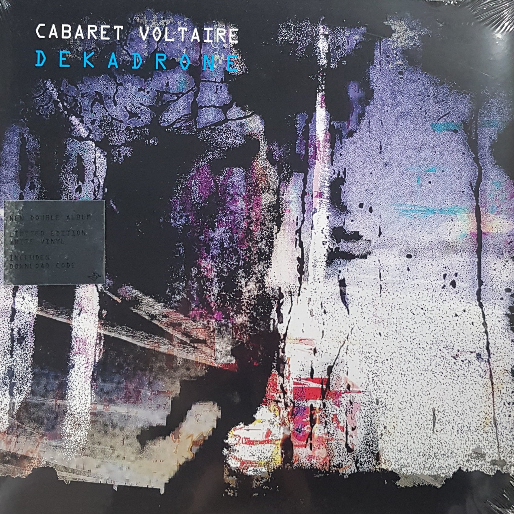 CABARET VOLTAIRE - DEKADRONE (2LP) (WHITE COLOURED) VINYL