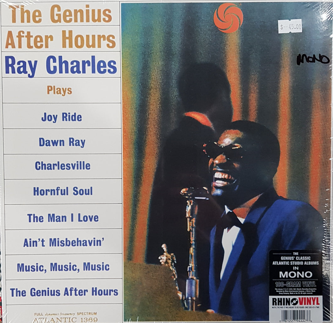 RAY CHARLES - THE GENIUS AFTER HOURS (MONO) VINYL